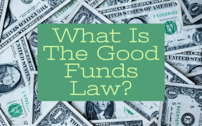 Knoxville Closings: What Is The Good Funds Law?